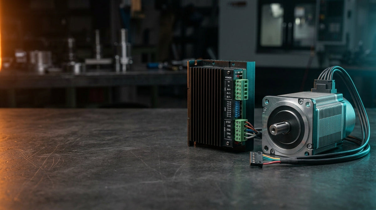 Step Motor Sürücü Nasıl Seçilir? Akım, Voltaj ve Mikroadım Rehberi