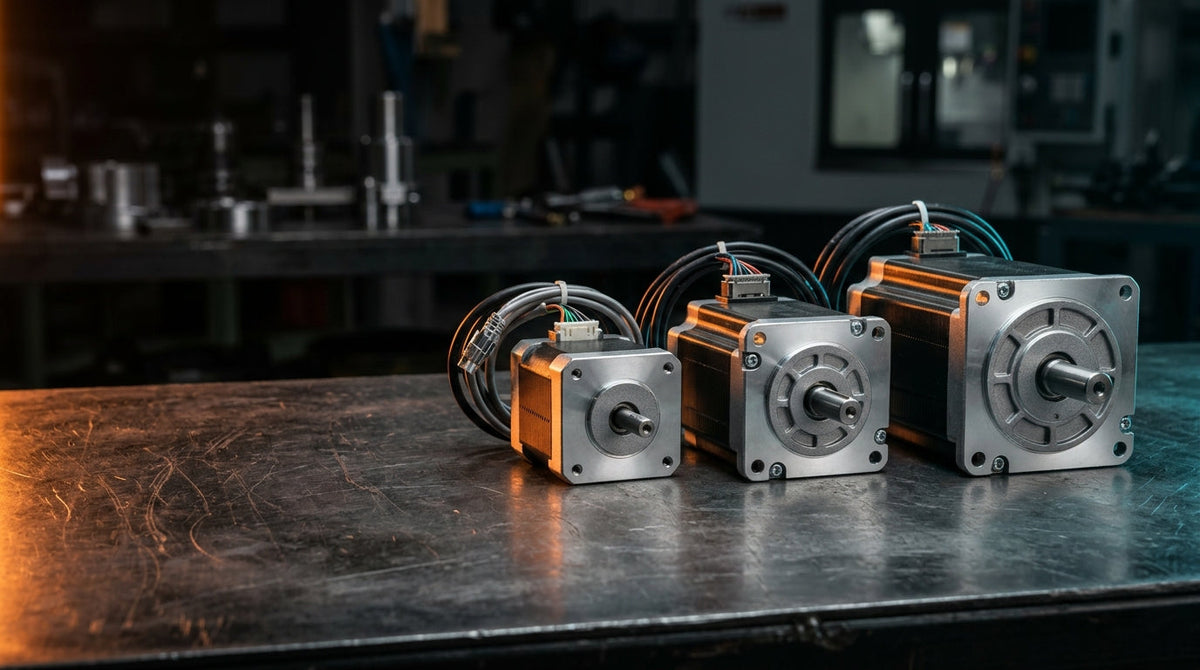 NEMA 17, NEMA 23 ve NEMA 34 Step Motor Farkları: Hangisi Hangi Makineye?