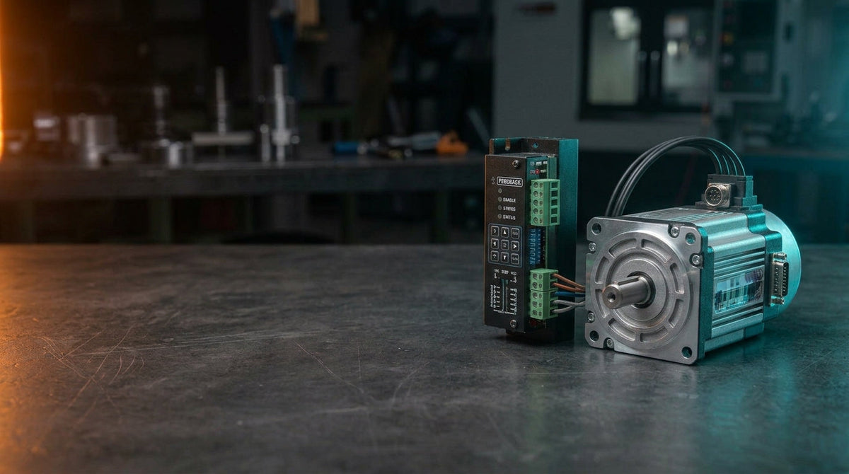 Servo Motor ve Sürücü Seçim Rehberi: Güç, Tork ve Enkoder
