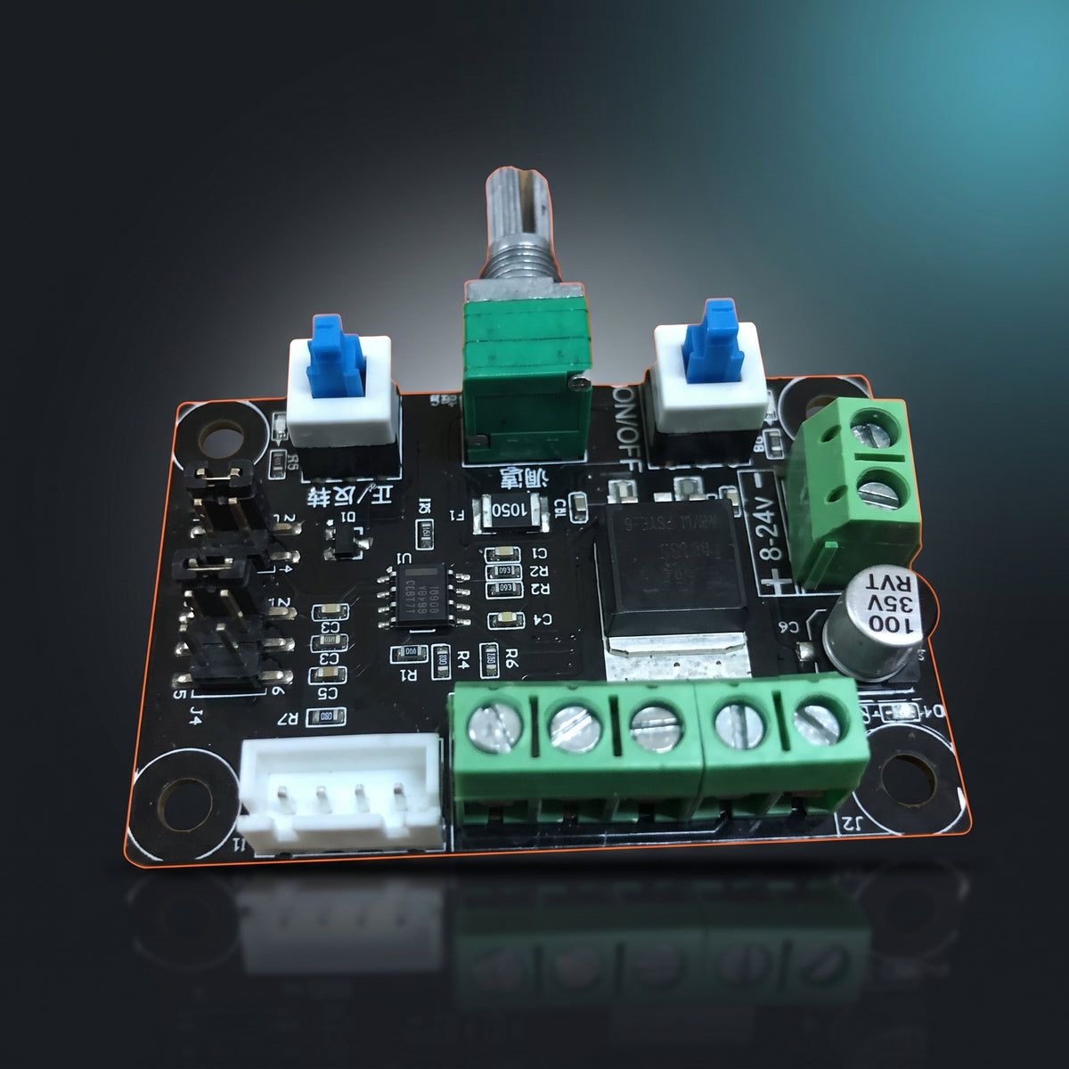 Step Motor Hız Kontrol Kartı