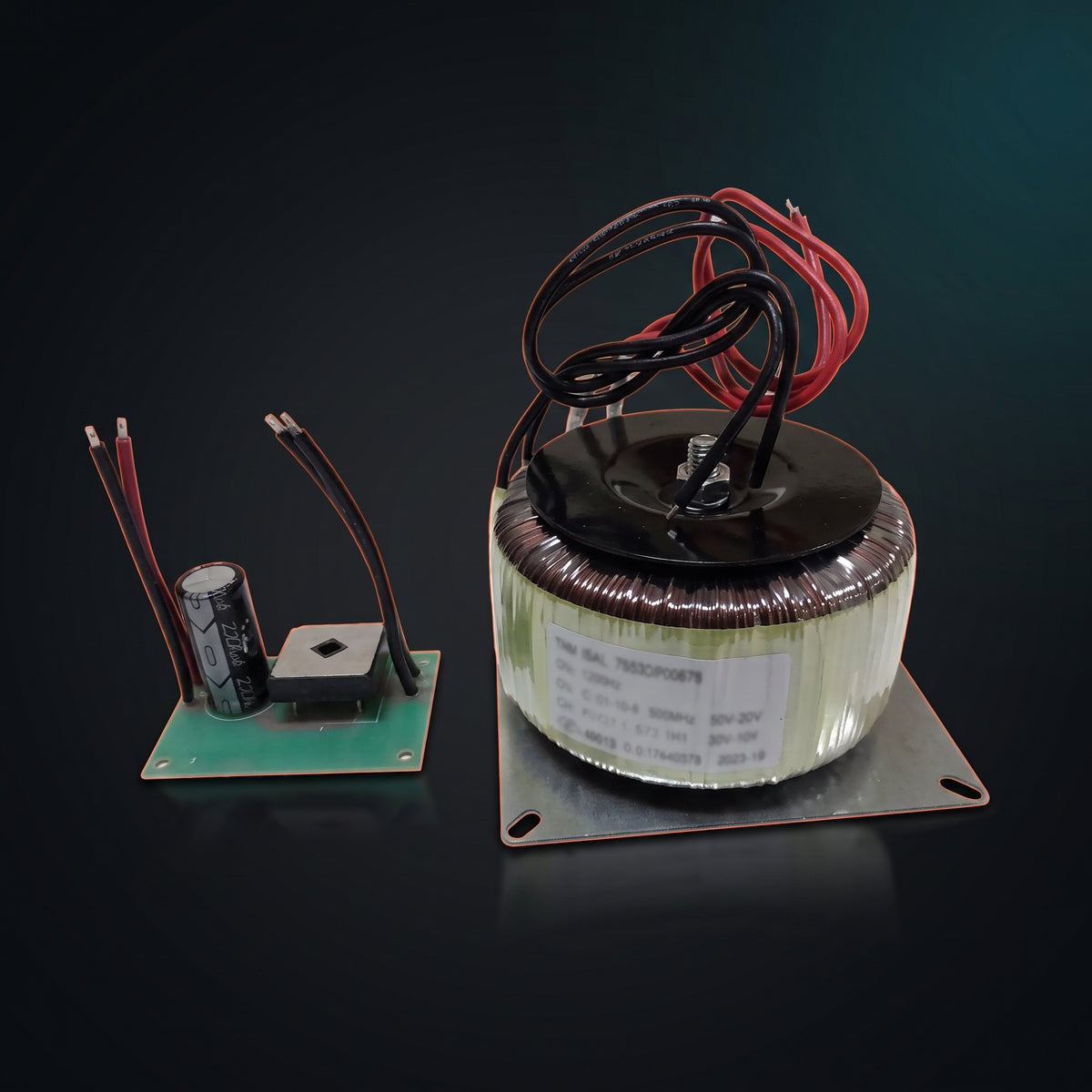 Toroid Trafo 250W + 24 VDC out PCB