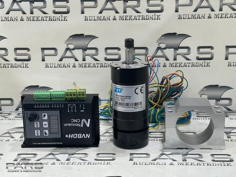 400W FIRÇASIZ CNC SPINDLE MOTOR 48VDC +600WNDBDH DRIVER