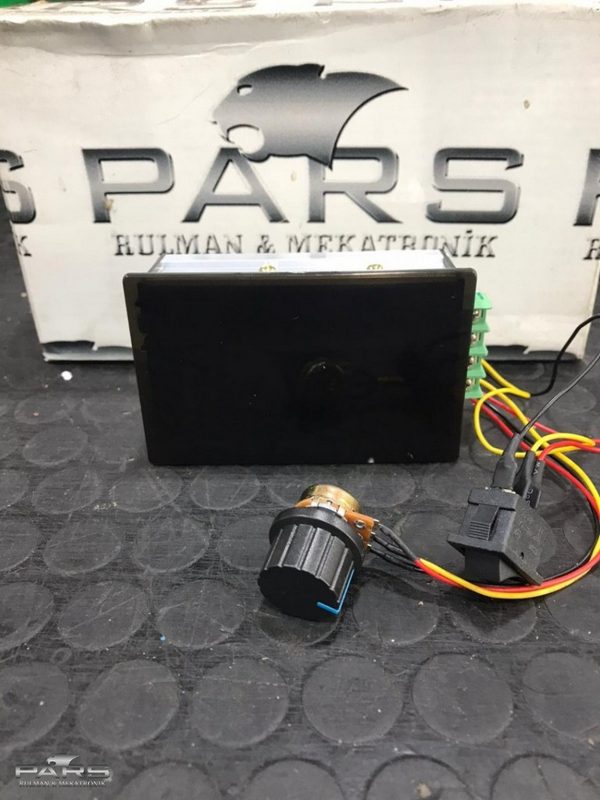 DC MOTOR KARTI EKRANLI DEVİR GÖSTERGELİ( POTANS AYARLI )
