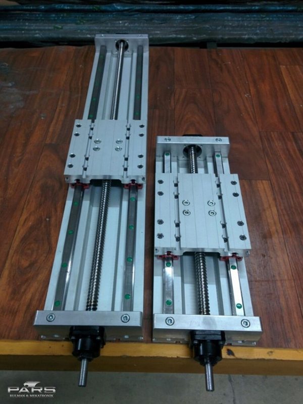 PR15 KIZAKLI VE VİDALI MODÜL 1000MM STROK