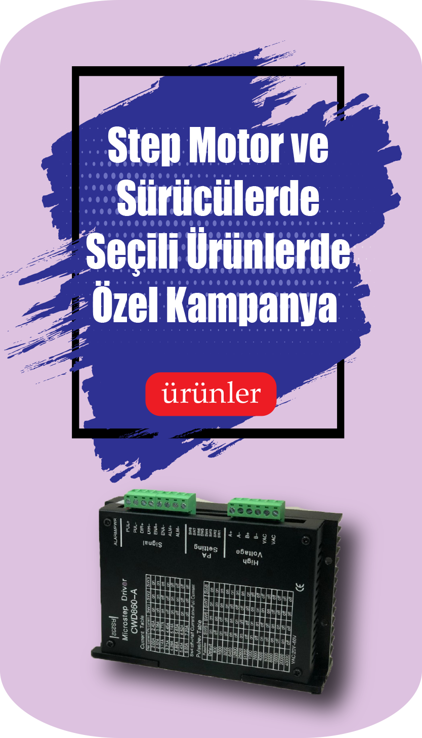 Step Motor ve Sürücüler